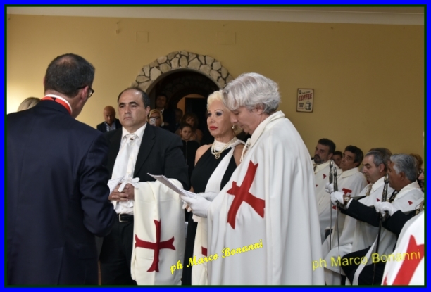 Cavalieri Templari: investiture della Commanderia “Nostra signora di Sion”